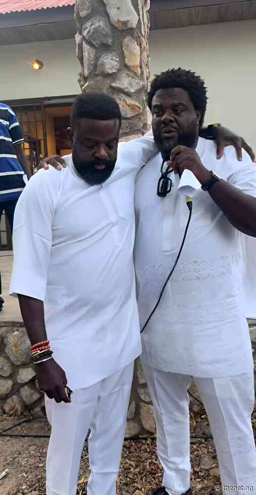 Kunle Afolayan and Aremu Afolayan End Feud at Their Mother’s Funeral