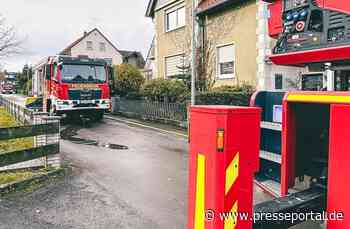 FW-DT: Küchenbrand in Zweiparteienhaus - Vier Personen ins Klinikum gebracht