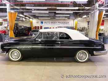 Princess Elizabeth's royal Edmonton wheels being refurbished at NAIT