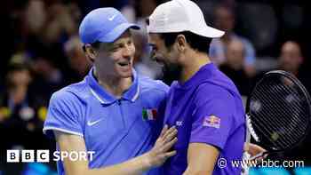 Sinner inspires Italy to Davis Cup semi-finals