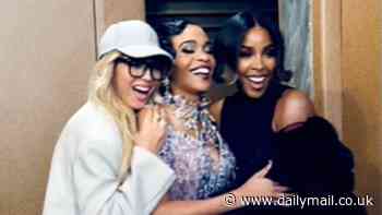 Destiny's Child reunite! Beyonce and Kelly Rowland hit Broadway to watch Michelle Williams in Death Becomes Her