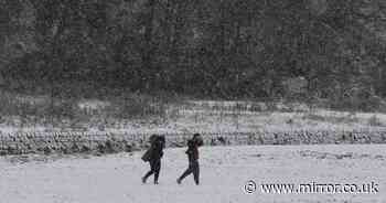 UK snow maps reveal exact areas facing 3cm per hour in Arctic blast later this week