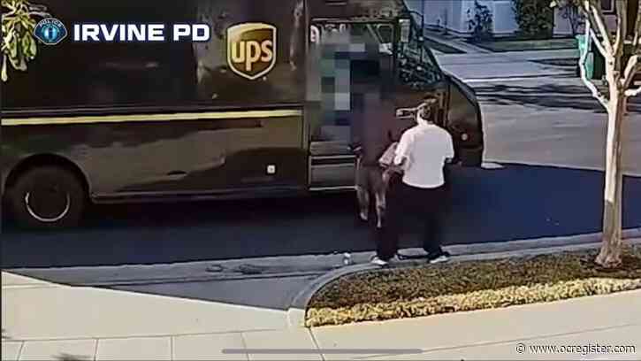 Porch pirate poses as Irvine resident to steal Apple laptop as UPS delivers it, police say