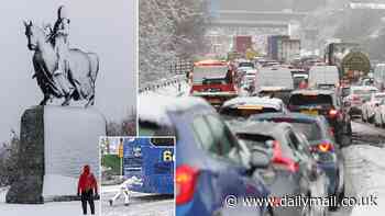 Storm Bert claims three lives as country engulfed by snow, rain and 100mph winds - and there's more on the way