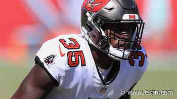 Bucs activate Dean off IR in time to face Giants