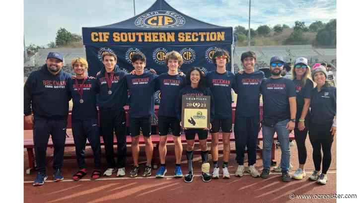 Beckman boys win Division 1 at CIF-SS cross country finals; Griffin Kushen, Evan Noonan and Max Douglas also win titles