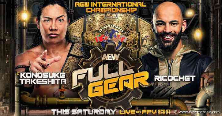 AEW Full Gear: Konosuke Takeshita vs. Ricochet Result