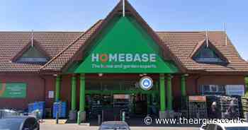 Three stores in Sussex put up for sale as Homebase goes into administration