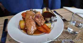 We try the pub Sunday roast voted best in Bristol by readers