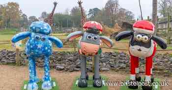 Shaun the Sheep brings festive fun to Bristol Zoo with new sculpture trail