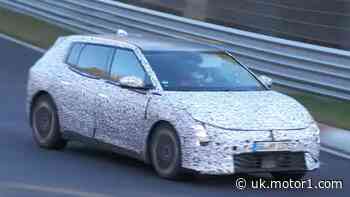 Kia's new compact model caught testing at the Nurburgring