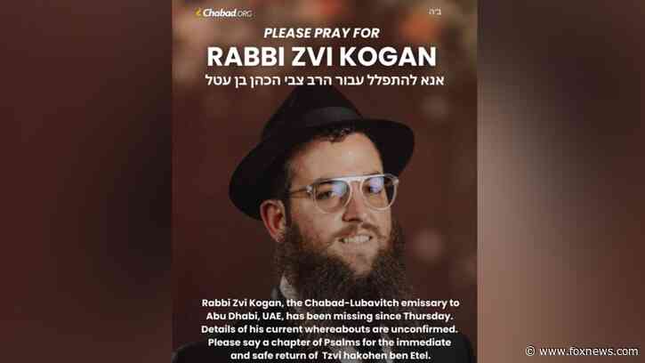 Rabbi feared kidnapped, killed by terrorists after going missing, prompting investigation