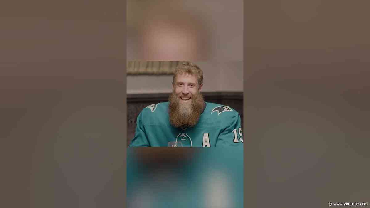 Jumbo Funny Moments  #hockey #gosharks #joethornton