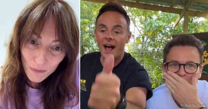 Davina McCall ‘makes surprise I’m A Celebrity appearance’ after brain surgery