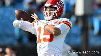 Patrick Mahomes to Noah Gray for early Chiefs TD vs. Panthers