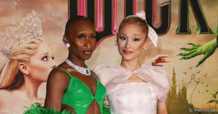 Ariana Grande baffles the internet by holding Cynthia Erivo’s finger