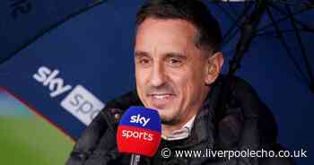 Gary Neville makes Premier League title prediction U-turn as Liverpool fired two-word warning