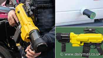 Could these powerful glue guns bring the days of high-speed police chases screeching to a halt?