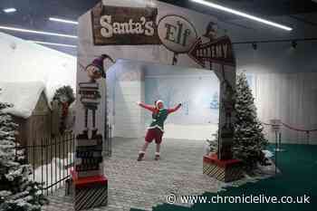 Look inside the MetroCentre's Santa's Grotto and Elf Academy