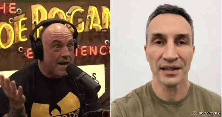 Boxing legend Wladimir Klitschko accuses Joe Rogan of ‘repeating Russian propaganda’ over Ukraine war