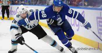 Marner sparks the Maple Leafs past Utah