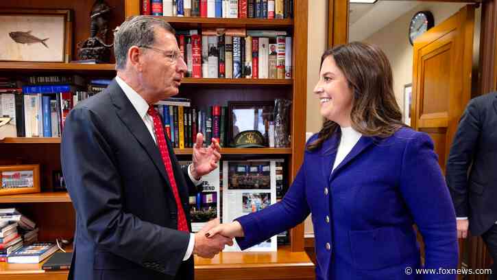 Stefanik meets with senators as Trump's UN ambassador nominee, touts 'America First peace through strength'