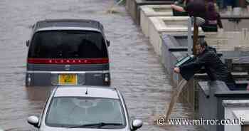 Storm Bert LIVE updates as flooding map shows new weather warnings sparking travel chaos