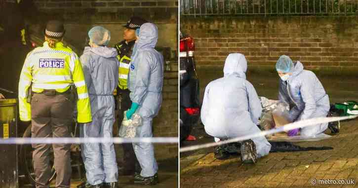 Woman screams ‘my baby has been shot’ after ‘targeted attack’ on London estate