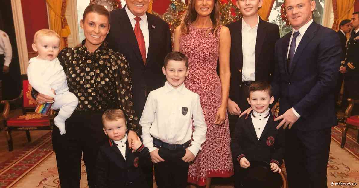 Coleen Rooney’s shock meeting with Trump revealed after branding him ‘dirty b*****d’