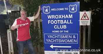 Ryan Reynolds called upon as diehard Wrexham fan makes 250-mile trip to watch new viral team