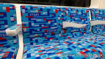 Tube train carriage gets PlayStation-themed makeover