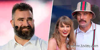 Jason Kelce teases what he plans to get brother Travis and Taylor Swift for the holidays