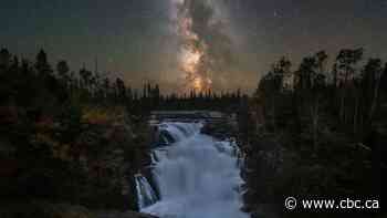 Sask. photographer makes epic journey to capture the Milky Way's core over waterfall