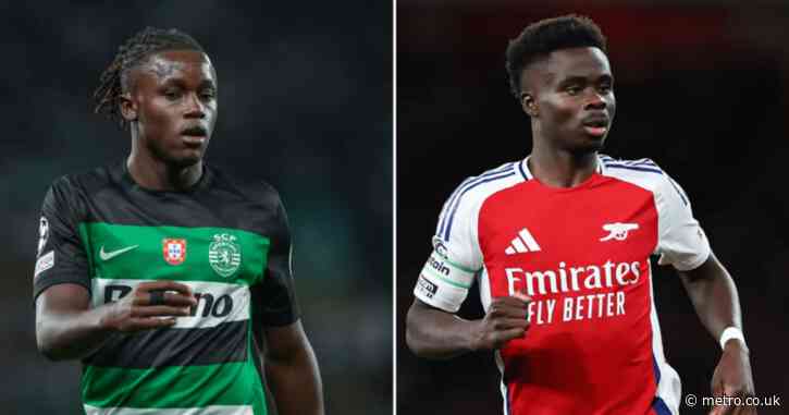 Ruben Amorim’s top Man Utd target compared to Bukayo Saka and Barcelona sensation