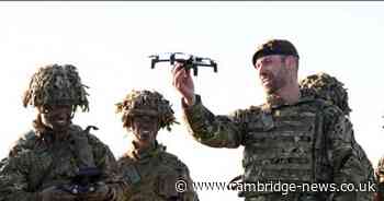 Pictures: Rugged bearded Prince William on exercise with army