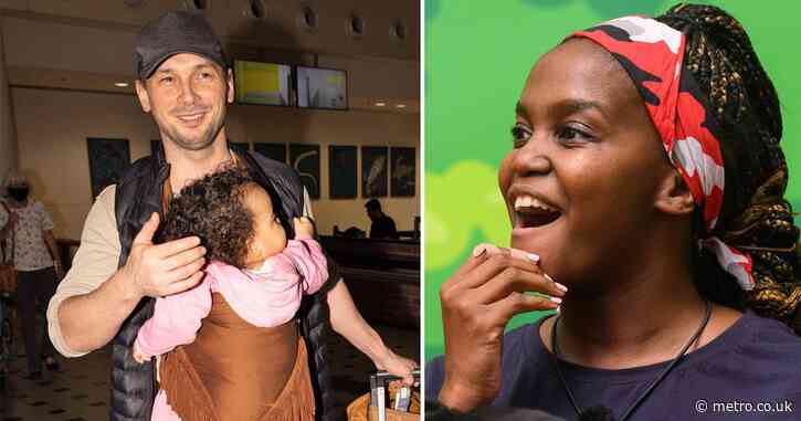 I’m A Celebrity star Oti Mabuse’s husband arrives in Australia with their baby daughter