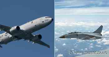 US military plane armed with torpedoes flies over Taiwan putting China on 'high alert'