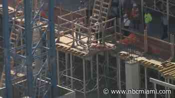 Worker hospitalized after suffering fall at construction site in Bal Harbour