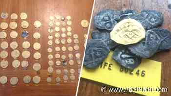 $1M in gold coins stolen after discovery of 1715 shipwreck off Florida recovered