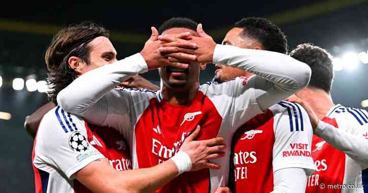 Why Gabriel copied Viktor Gyokeres celebration in Arsenal Champions League win vs Sporting