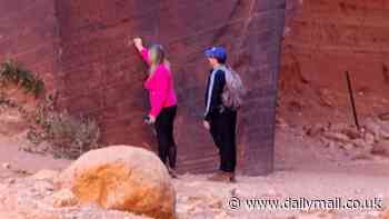 Tourists filmed defacing ancient Utah petroglyphs at famous destination