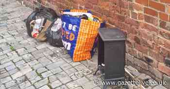 Man left with £458 bill after loose bags of rubbish regularly dumped in back lane