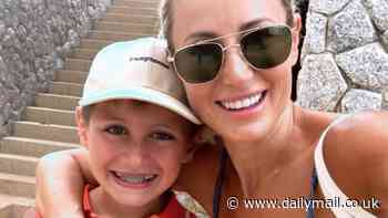 Fans notice odd detail in video of Roxy Jacenko's son Hunter: 'Watch out David Beckham'