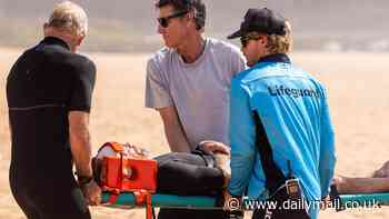 Tom Carroll rushed to hospital after suffering a head injury at  Narrabeen Beach