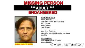 Police search for missing Miami-Dade woman with dementia