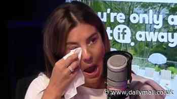 Radio star Lauren Phillips breaks down in tears as she makes emotional admission on air: 'I feel terrible'