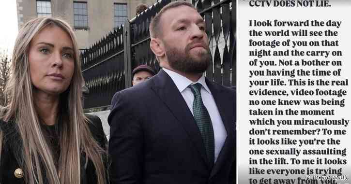 Conor McGregor’s fiancée Dee Devlin speaks out after UFC star lost civil sex assault case