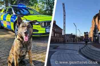 Two men arrested after reports of weapon-wielding gang attack in Stockton town centre