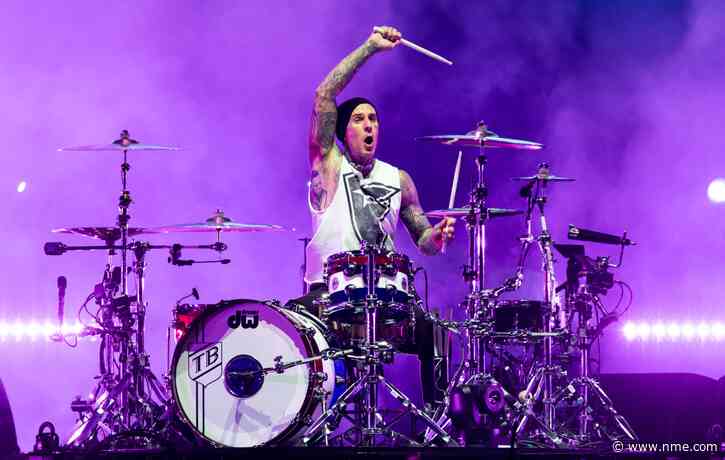 Travis Barker plays Blink-182 classics during record-breaking Twitch marathon