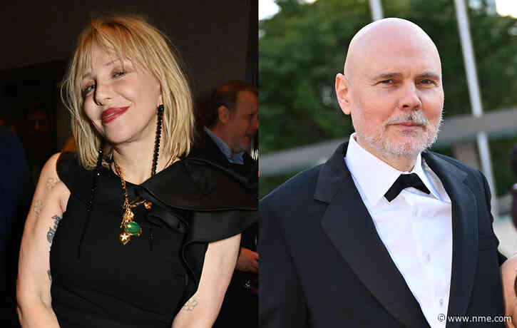 Courtney Love reacts to Billy Corgan bidding on her handwritten Hole ‘Violet’ lyrics